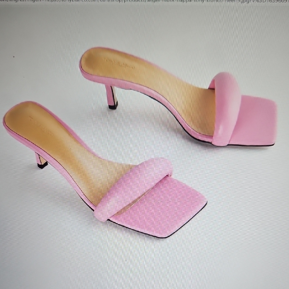TONY BIANCO: Angel Musk Nappa Heels